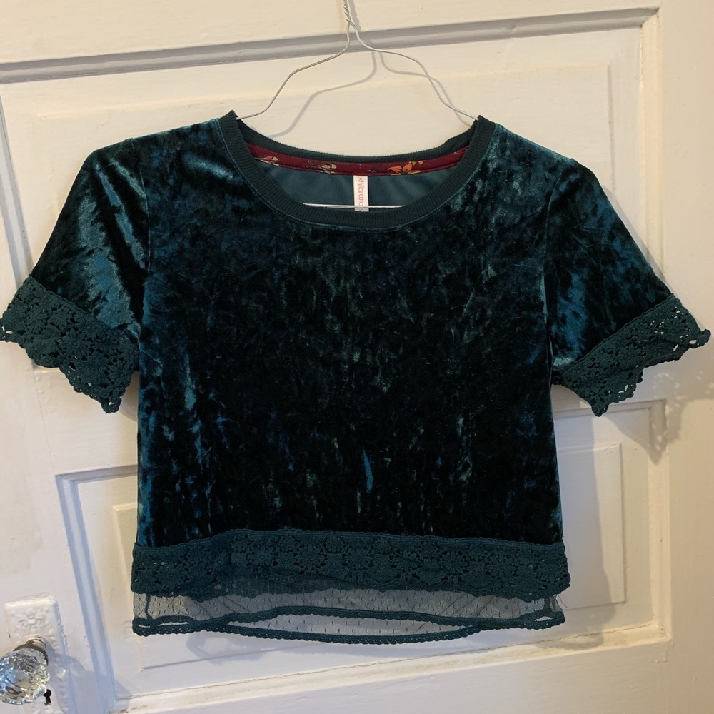 Crushed Velvet Crop